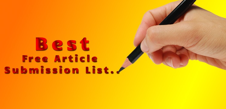 Article Submission Sites List