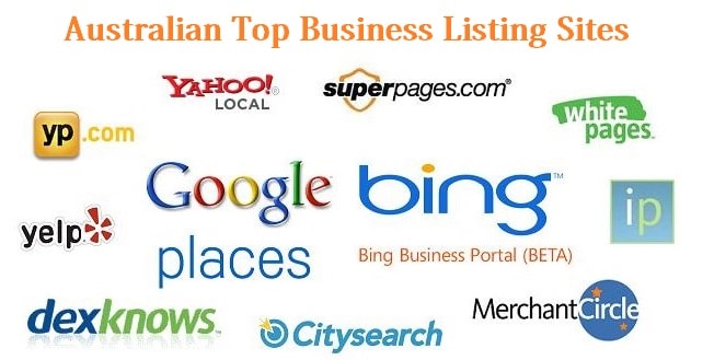 Australia business listing sites list