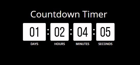 Countdown Timer on your Product Pages