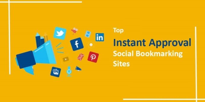 Instant Approval Social Bookmarking sites